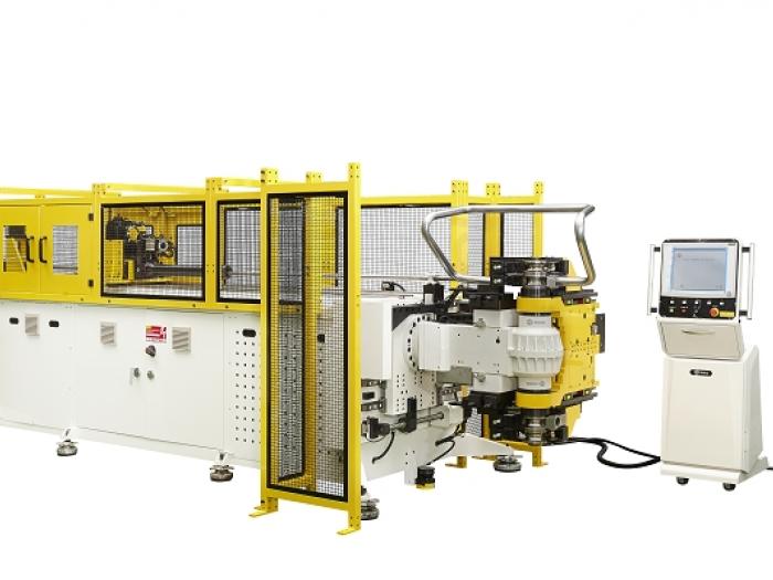 Soco's All Electric Tube Bender , Left and Right Pipe Bending Technology