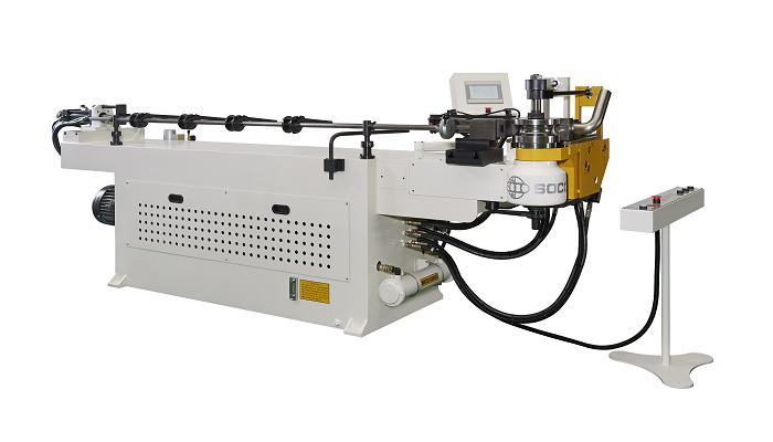Soco's Tube Bender with NC Control and Hydraulic Tube bending Capacity OD 38.1 mm